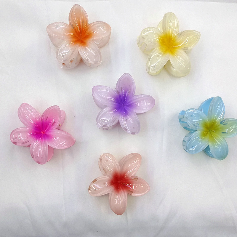 Fashion Hawaiian Flower Claw Clip Fashion Hawaiian Flower Claw Clip