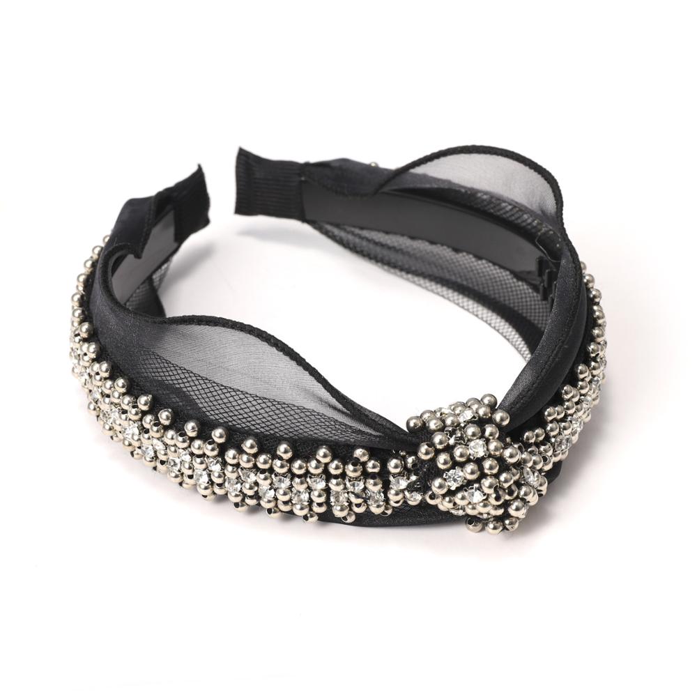 Fashion Headband With Lace And Pearl Fashion Headband With Lace And Pearl