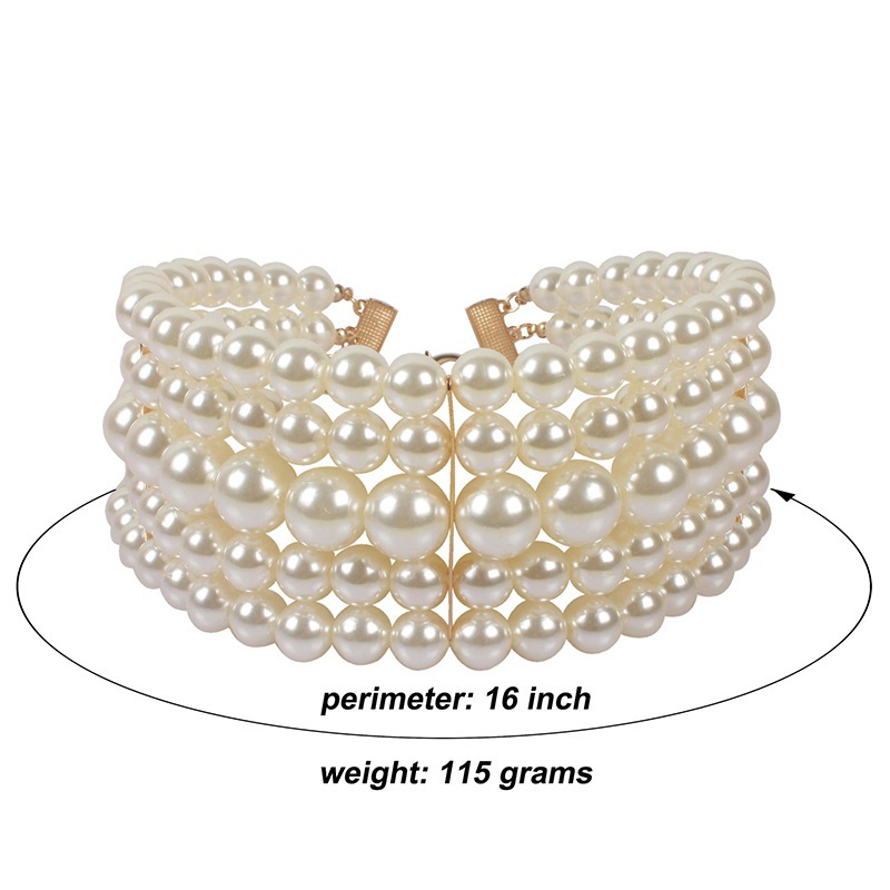 Fashion Pearl Necklace And Earrings Set Fashion Pearl Necklace And Earrings Set