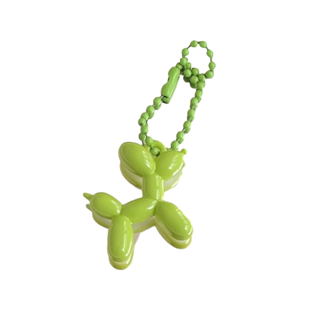 Fashion Plastic Balloon Dog Keychain Fashion Plastic Balloon Dog Keychain