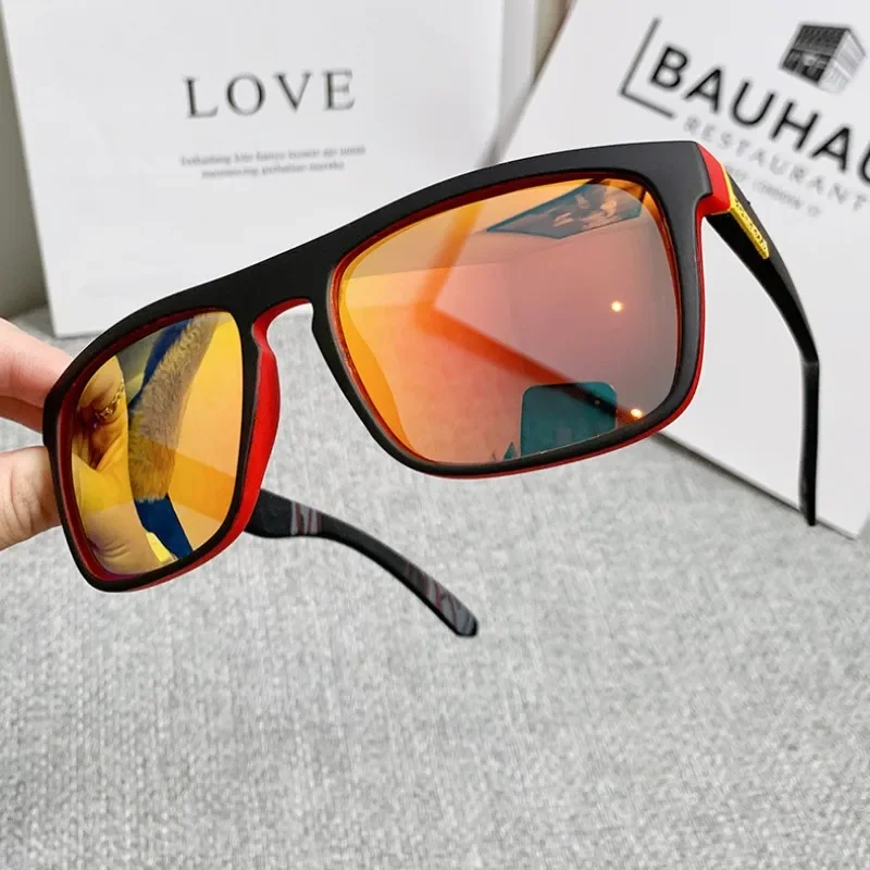 Fashion Polarized Color Changing Sunglasses Night Vision Car Driving Sunglass Dirt Bike Motorcycle Cycling Glasses