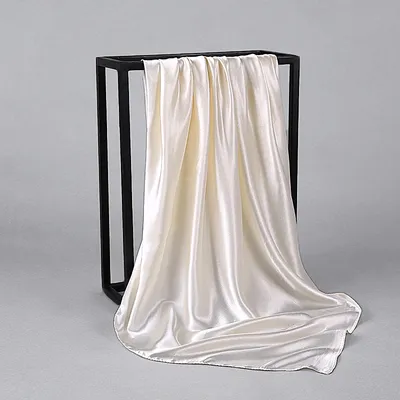 Fashion Square Satin Head Scarf