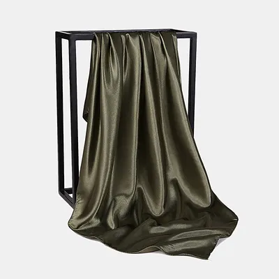 Fashion Square Satin Head Scarf