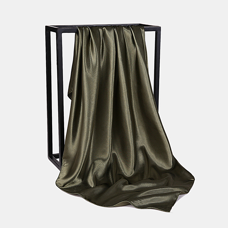 Fashion Square Satin Head Scarf