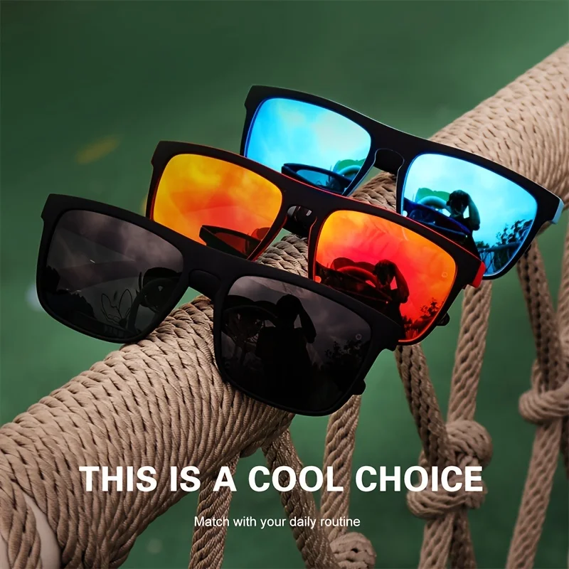 Fashion Vintage Square Polarized Sunglasses Men Women Driving Fishing Luxury Brand Designer Sun Glasses Driver's Fashion Vintage Square Polarized Sunglasses Men Women Driving Fishing Luxury Brand Designer Sun Glasses Driver's