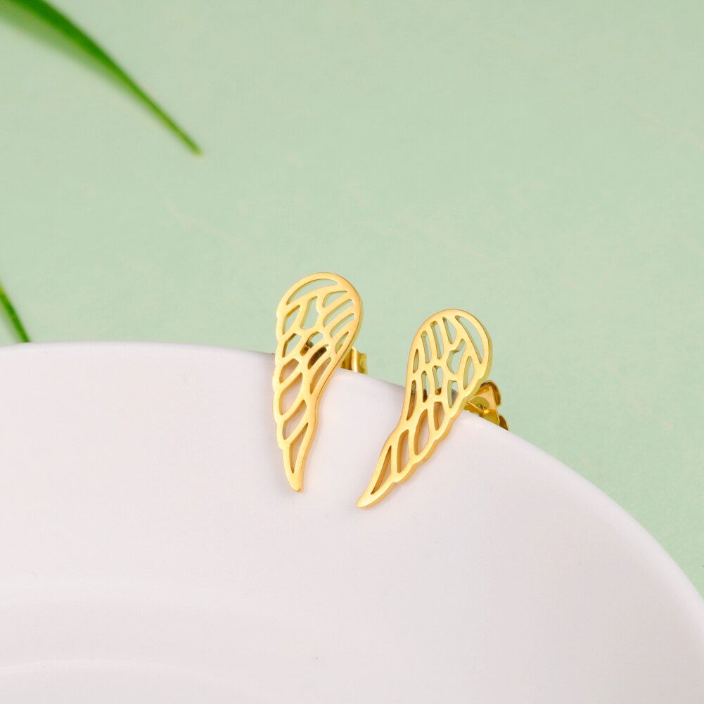 Fashionable Angel Wing Earrings Studs Fashionable Angel Wing Earrings Studs