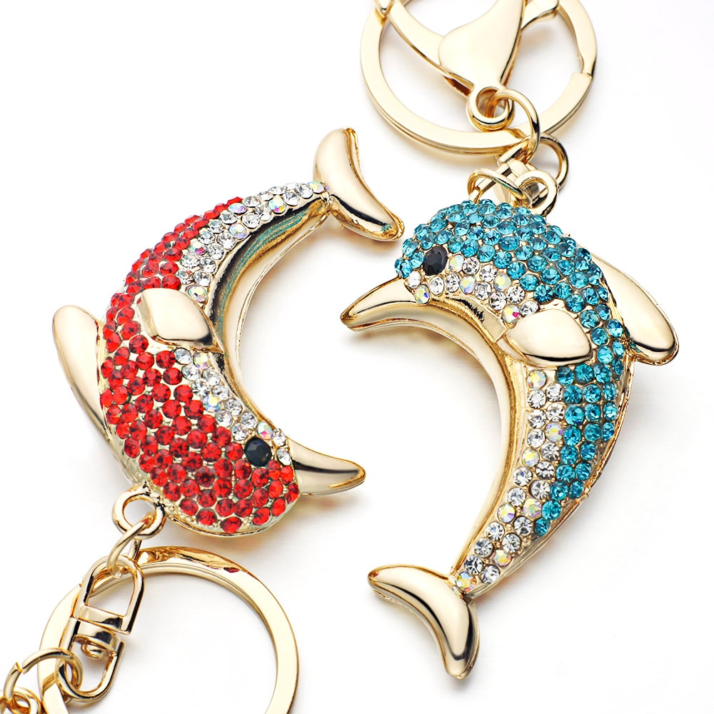 Fashionable Animal Dolphin Keychain