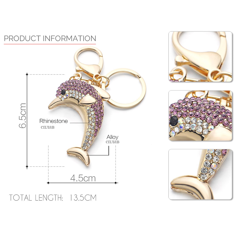 Fashionable Animal Dolphin Keychain Fashionable Animal Dolphin Keychain