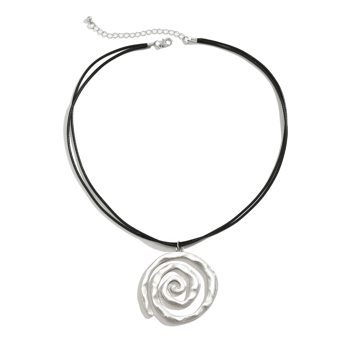 Fashionable Big Spiral Necklace