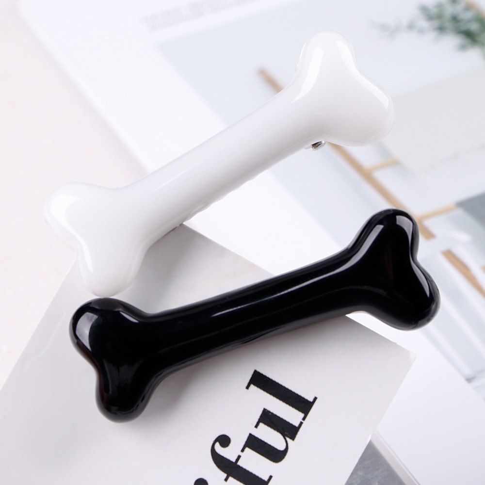 Fashionable Bone Hair Clips (2Pcs)