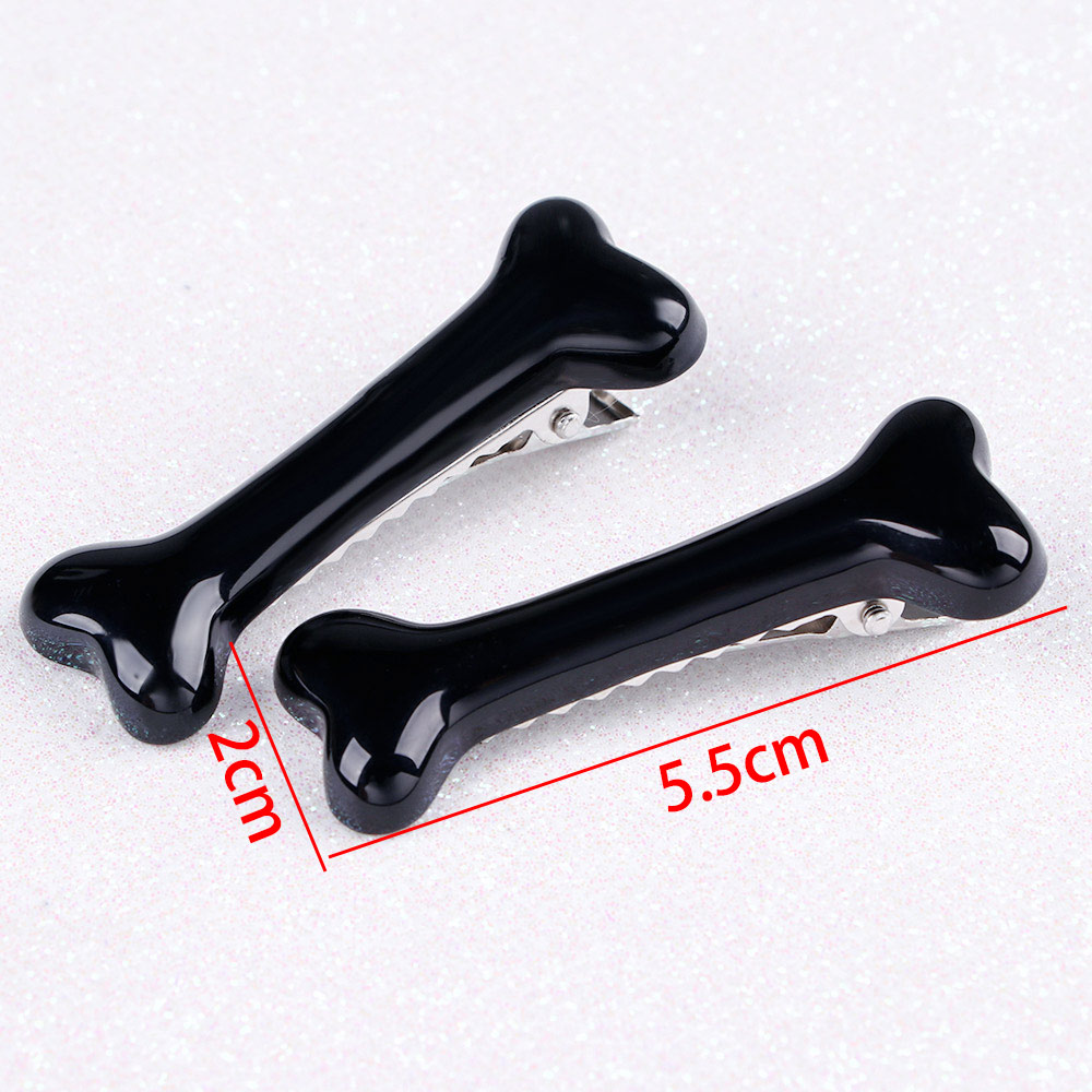 Fashionable Bone Hair Clips (2Pcs)