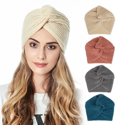 Fashionable Cotton Knitted Turban