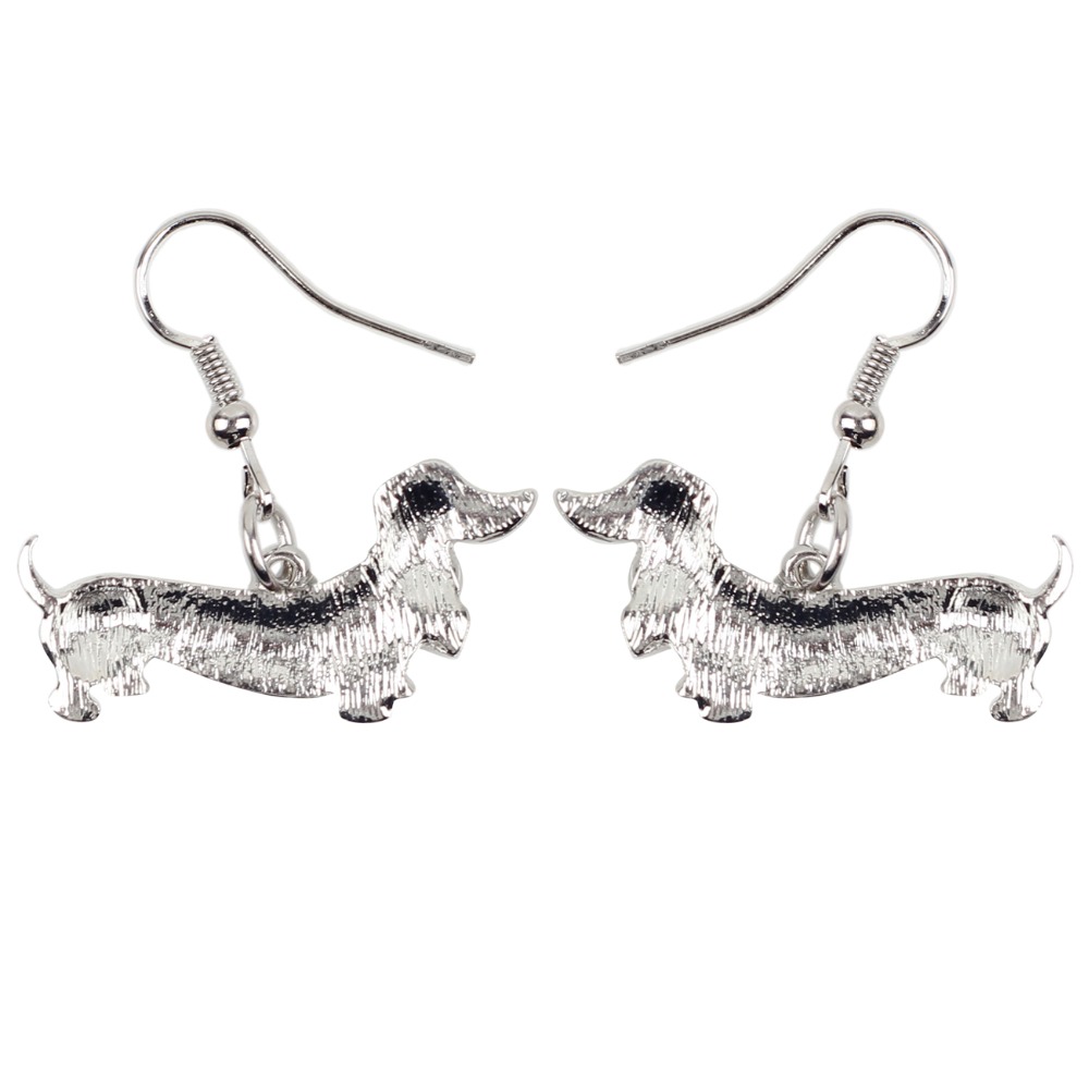Fashionable Dangle Dachshund Earrings Fashionable Dangle Dachshund Earrings