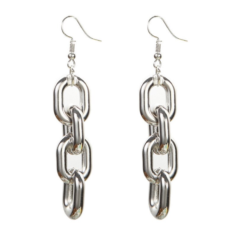 Fashionable Dangle Link Chain Earrings Fashionable Dangle Link Chain Earrings