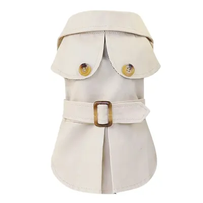 Fashionable Dog Trench Coat Fashionable Dog Trench Coat