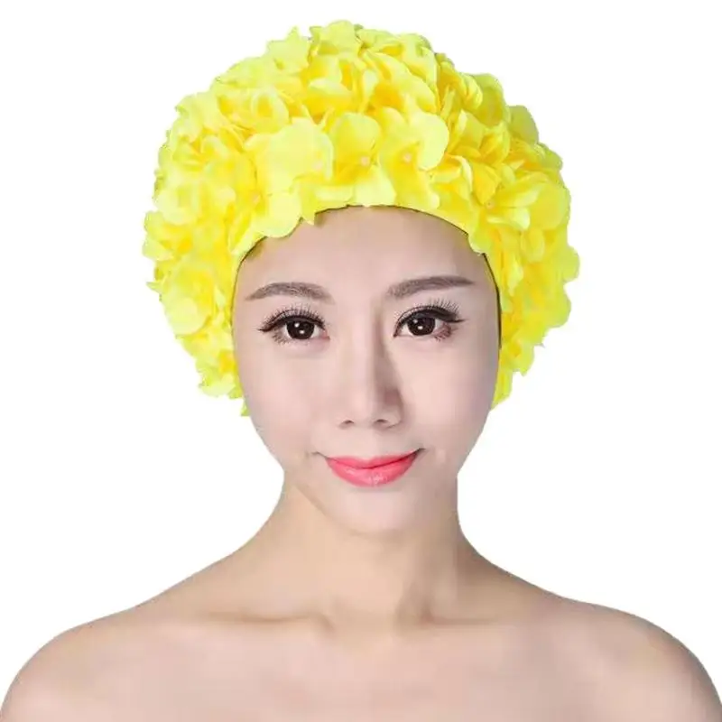 Fashionable Flower Swim Cap Fashionable Flower Swim Cap