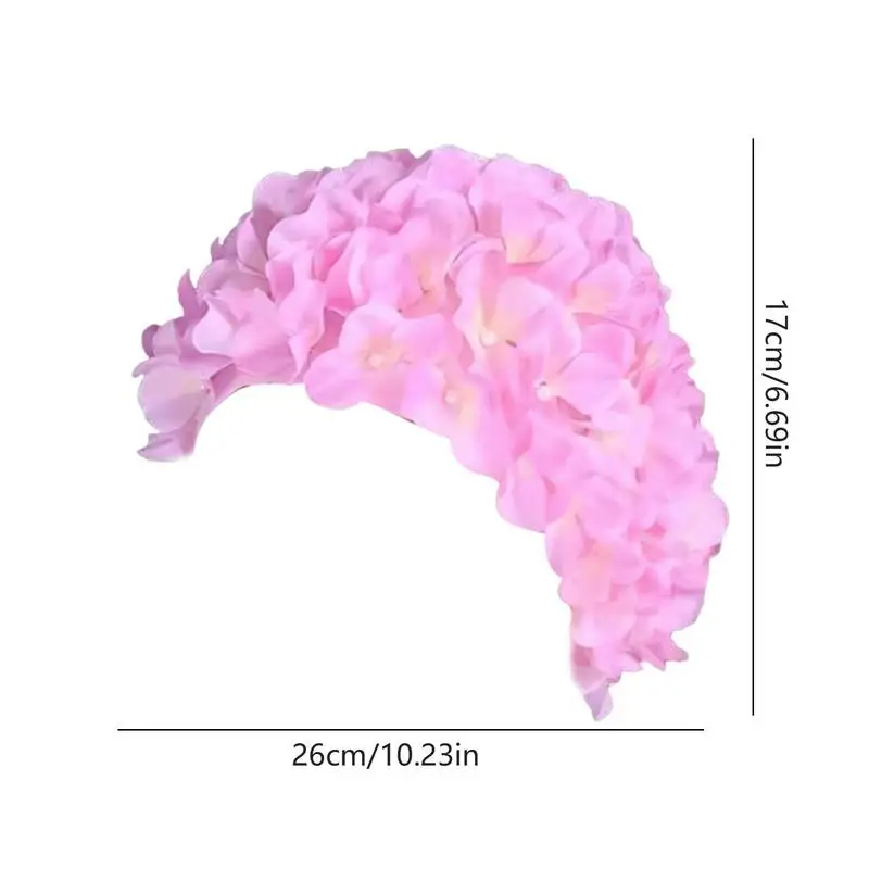Fashionable Flower Swim Cap Fashionable Flower Swim Cap