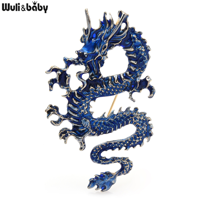 Fashionable Flying Dragon Brooch
