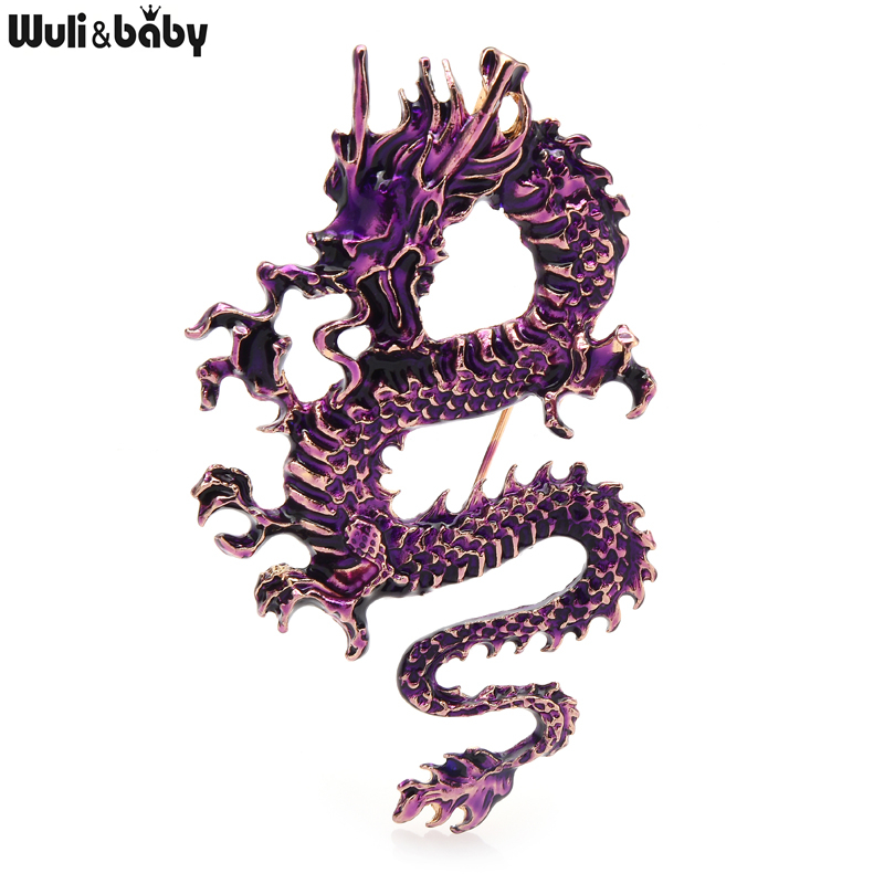 Fashionable Flying Dragon Brooch