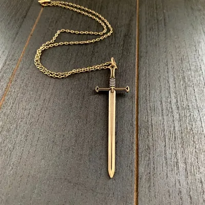 Fashionable Gothic Sword Necklace Fashionable Gothic Sword Necklace