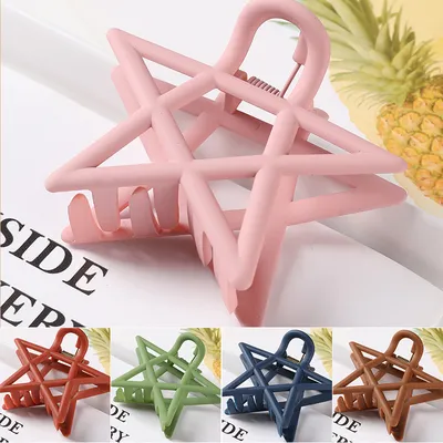 Fashionable Hair Accessory Star Claw Clip Fashionable Hair Accessory Star Claw Clip