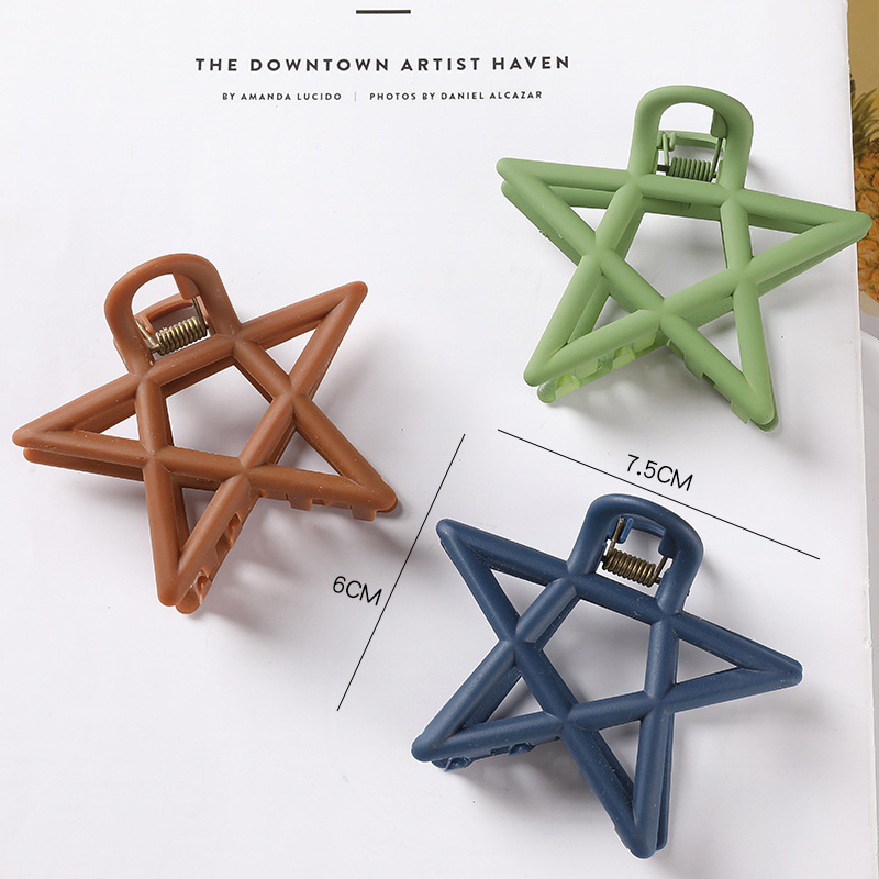 Fashionable Hair Accessory Star Claw Clip Fashionable Hair Accessory Star Claw Clip