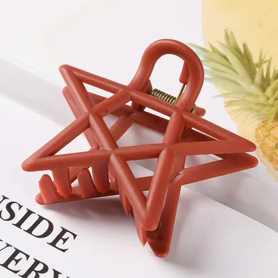 Fashionable Hair Accessory Star Claw Clip Fashionable Hair Accessory Star Claw Clip
