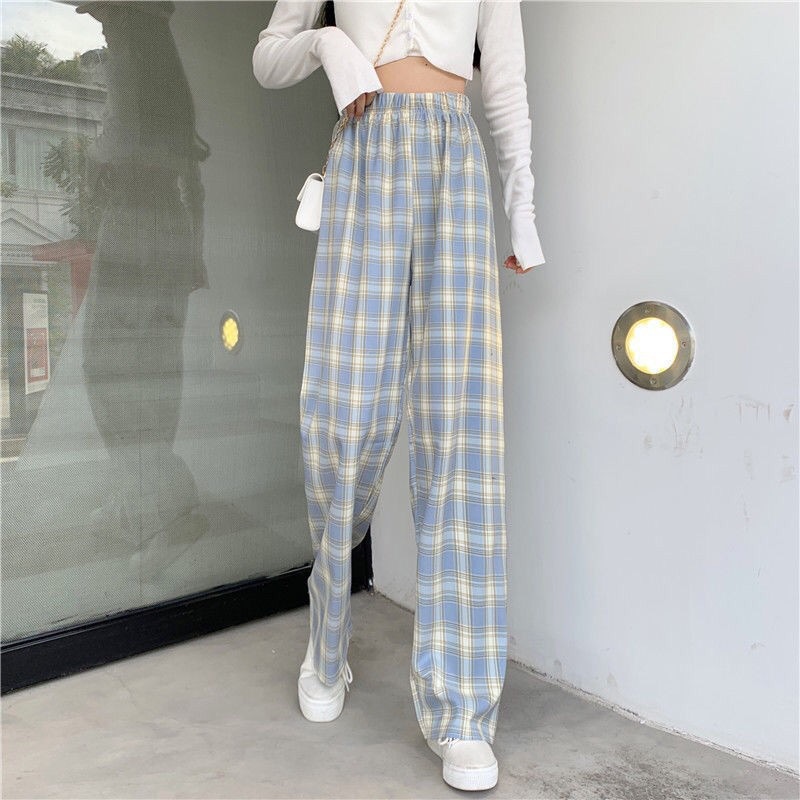 Fashionable Ladies Plaid Pants Fashionable Ladies Plaid Pants