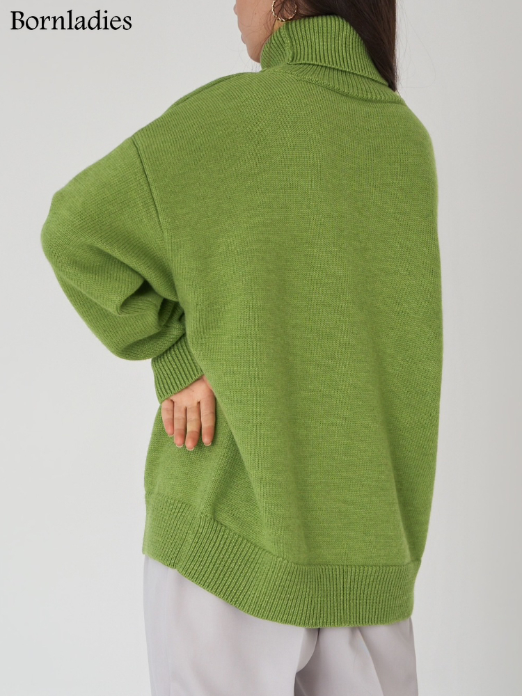 Fashionable Ladies Turtleneck Sweater