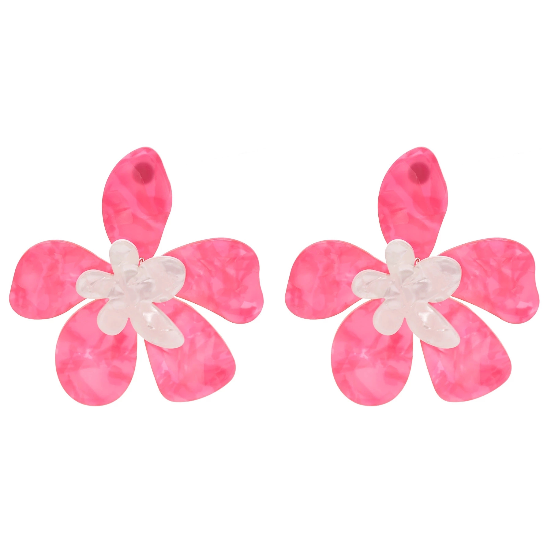 Fashionable Large Flower Earrings Fashionable Large Flower Earrings
