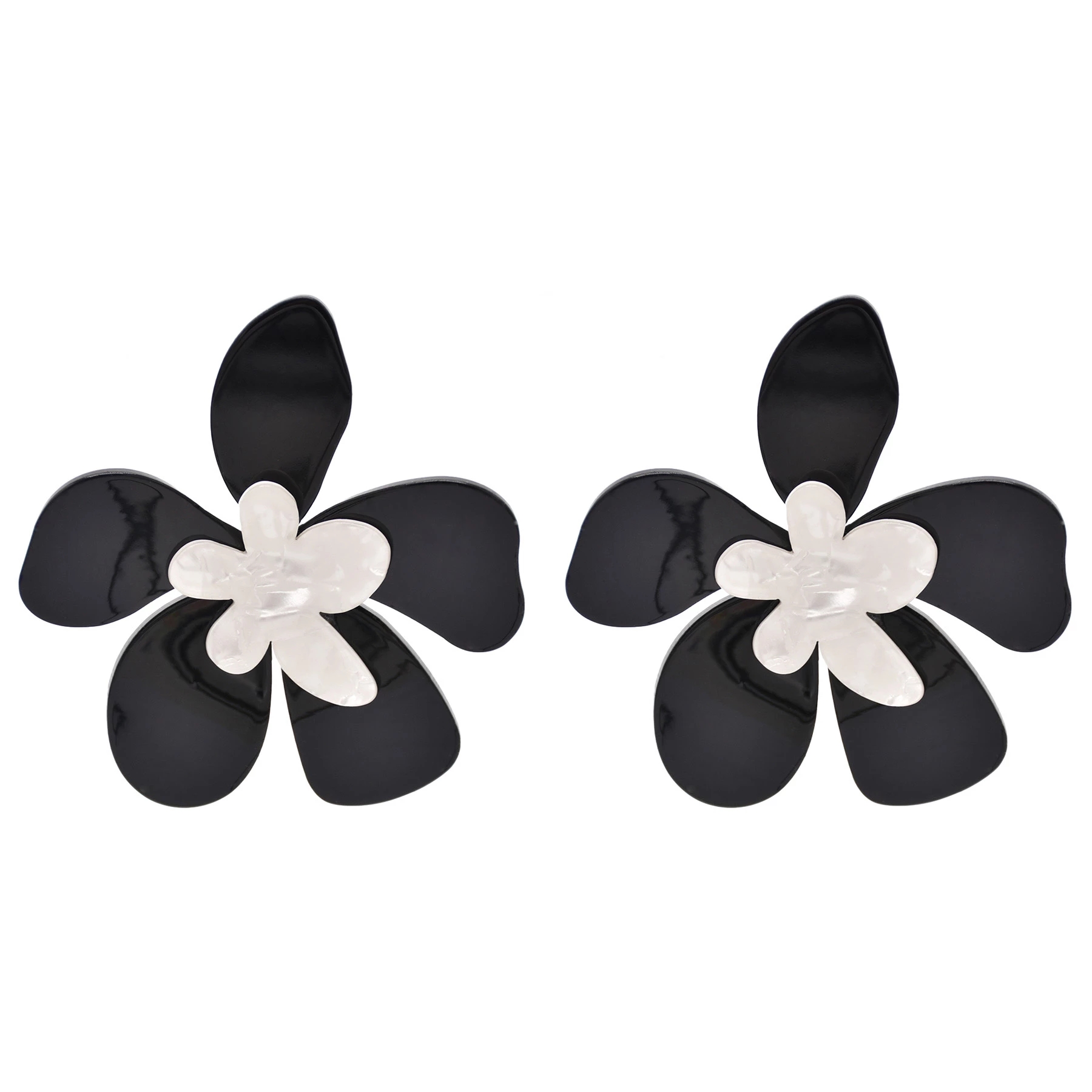 Fashionable Large Flower Earrings Fashionable Large Flower Earrings