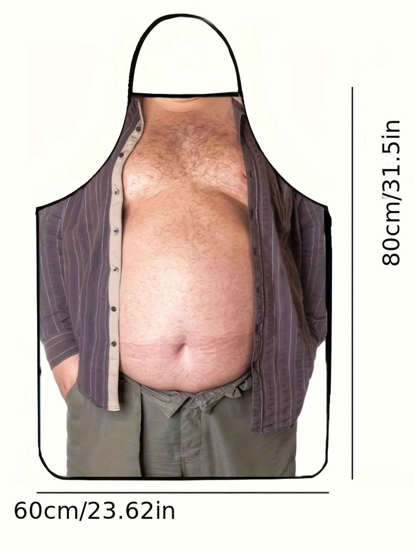Fashionable Men's Apron Beer Belly Party Funny Apron Fashionable Men's Apron Beer Belly Party Funny Apron