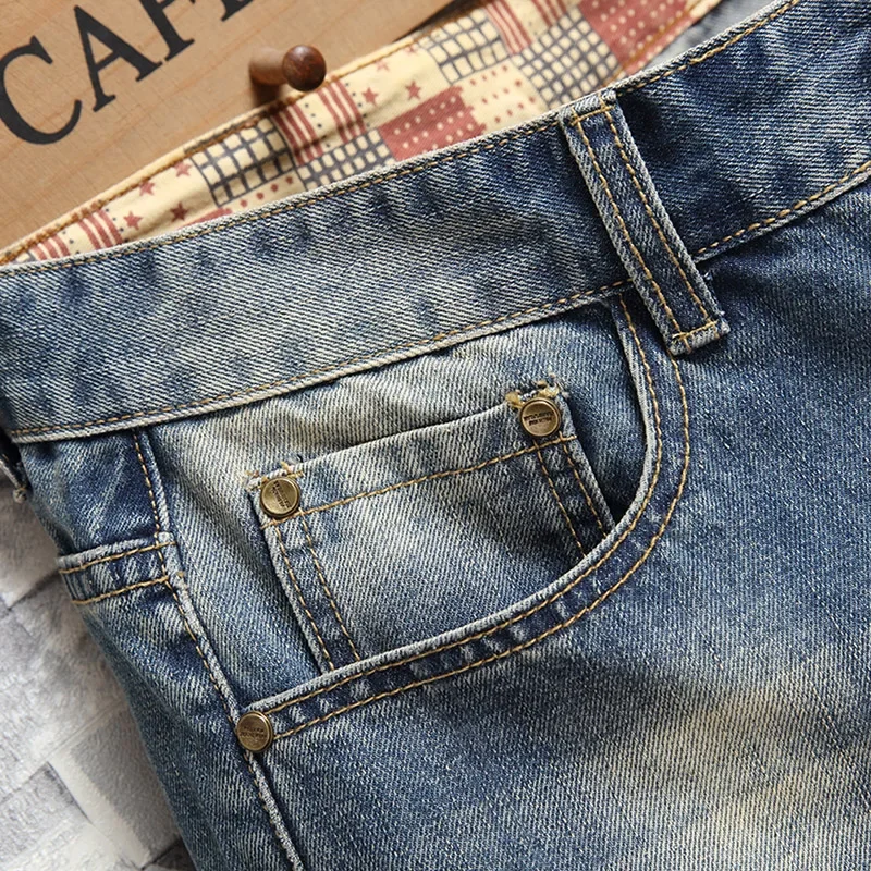 Fashionable Mens Ripped Jean Shorts Fashionable Mens Ripped Jean Shorts