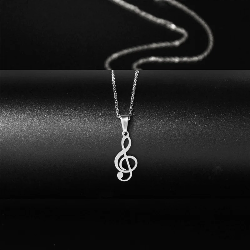 Fashionable Musical Note Necklace