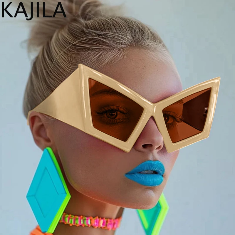 Fashionable Oversized Cat Eye Sunglasses Fashionable Oversized Cat Eye Sunglasses