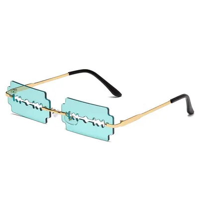 Fashionable Razor Blade Sunglasses