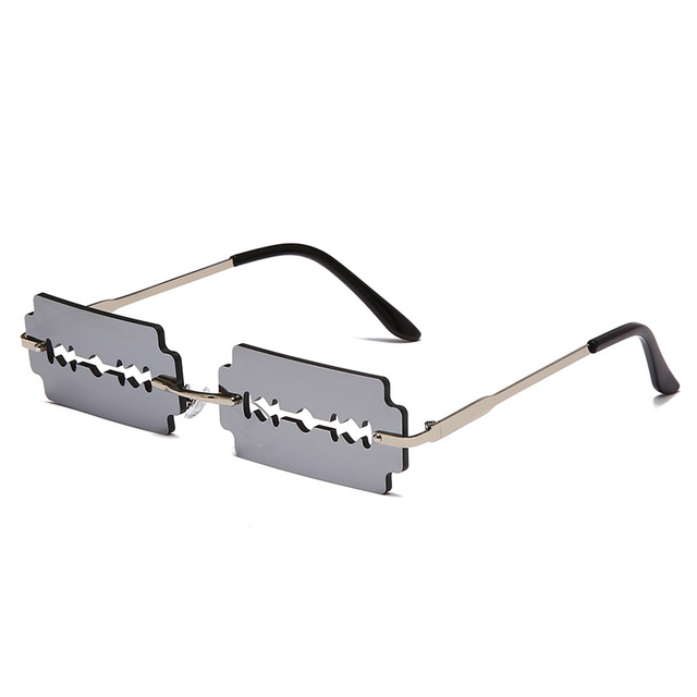 Fashionable Razor Blade Sunglasses