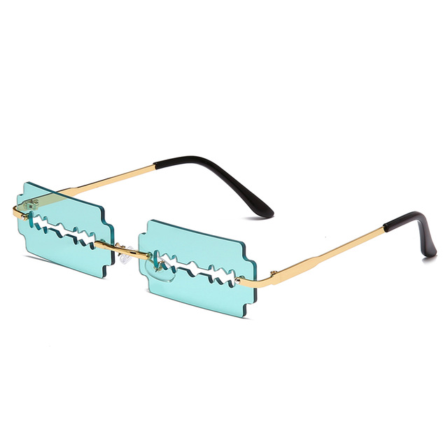 Fashionable Razor Blade Sunglasses