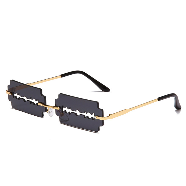 Fashionable Razor Blade Sunglasses