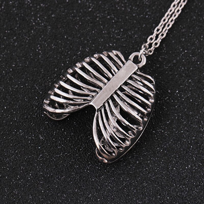 Fashionable Rib Cage Necklace