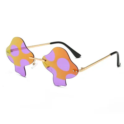 Fashionable Rimless Mushroom Sunglasses