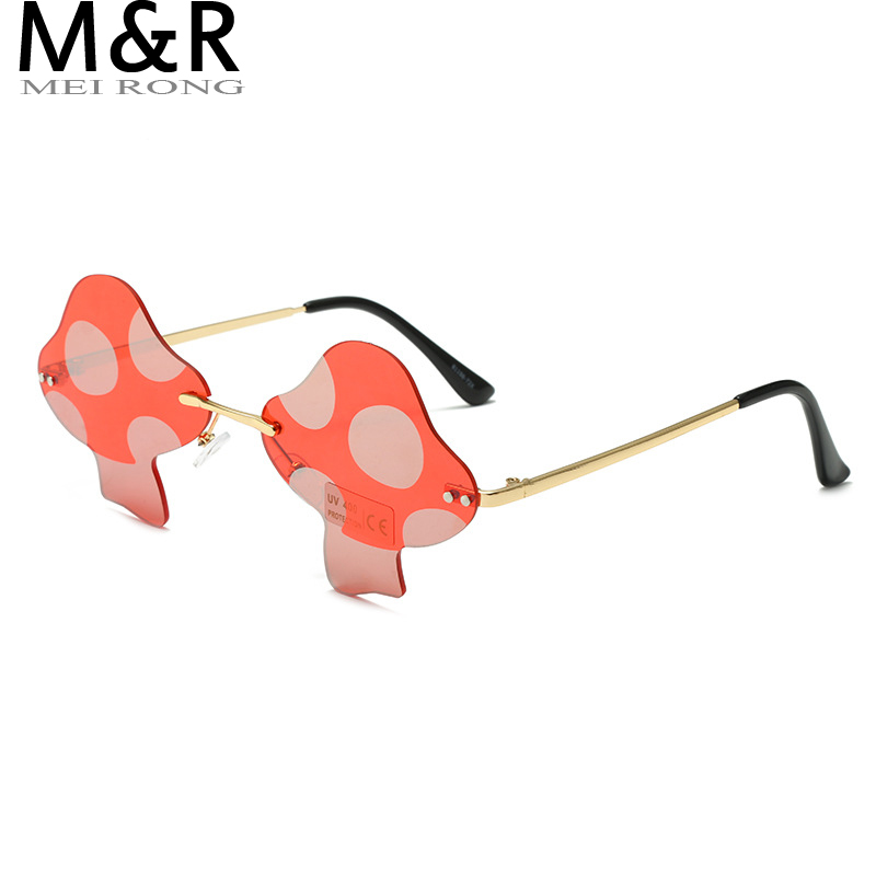 Fashionable Rimless Mushroom Sunglasses