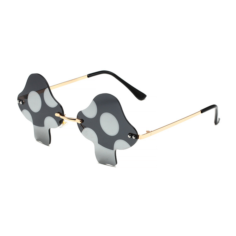Fashionable Rimless Mushroom Sunglasses