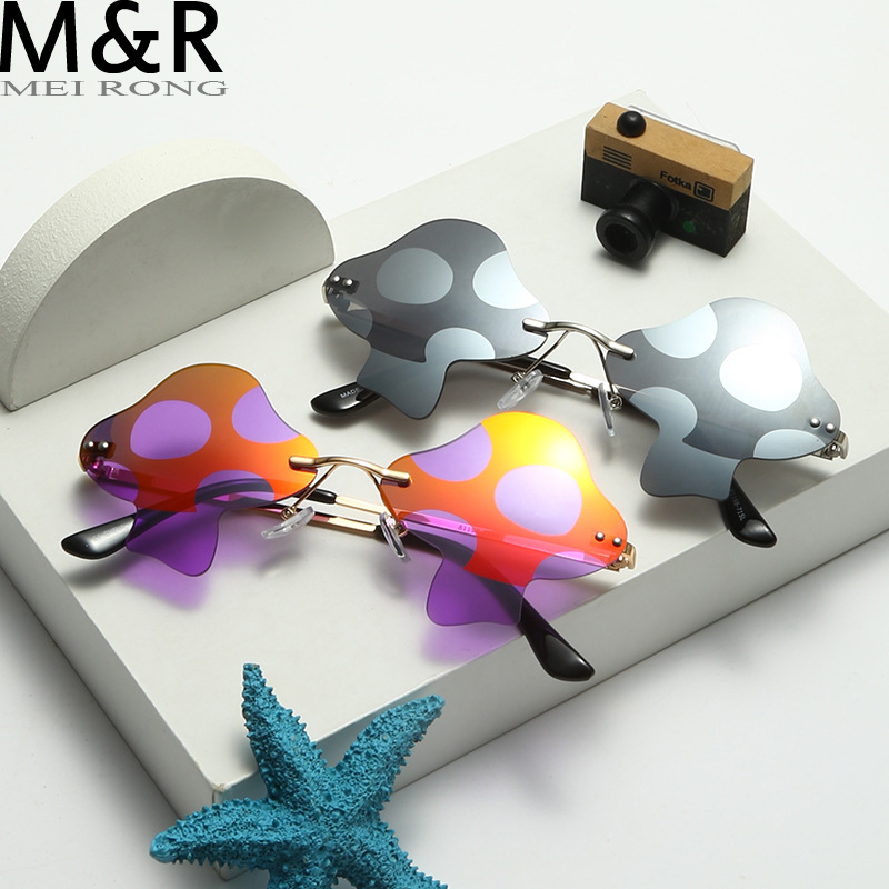 Fashionable Rimless Mushroom Sunglasses