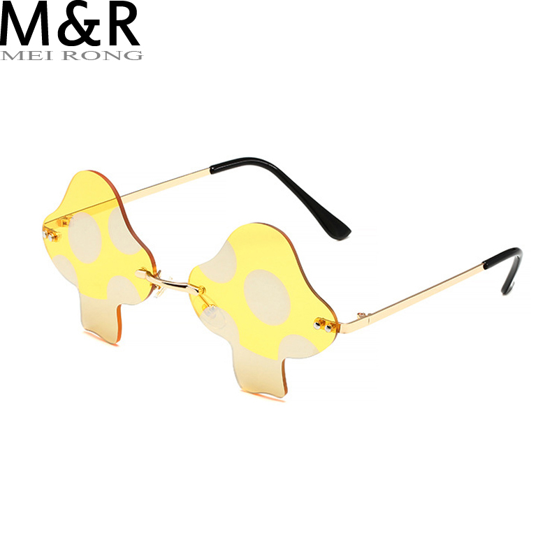 Fashionable Rimless Mushroom Sunglasses