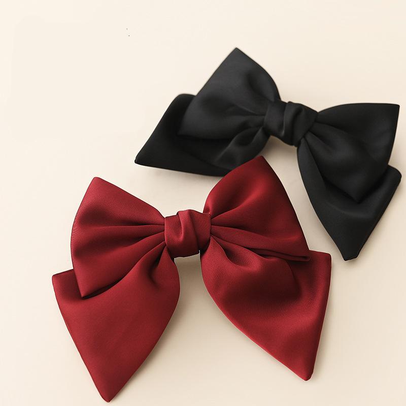 Fashionable Satin Bow Hair Clip Fashionable Satin Bow Hair Clip