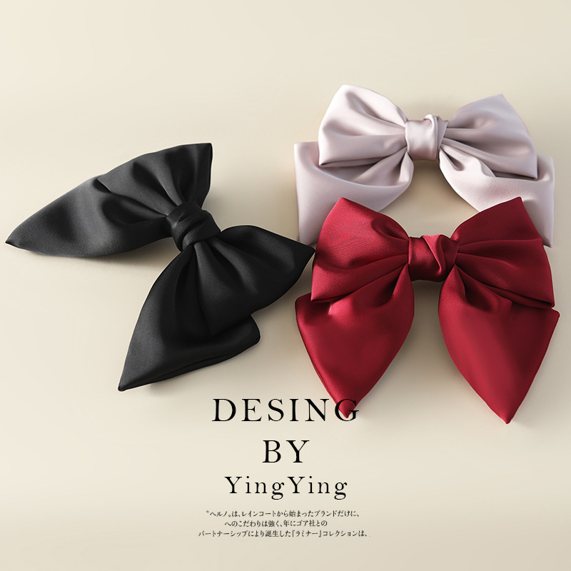 Fashionable Satin Bow Hair Clip Fashionable Satin Bow Hair Clip