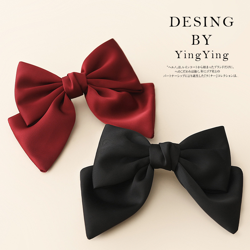 Fashionable Satin Bow Hair Clip Fashionable Satin Bow Hair Clip