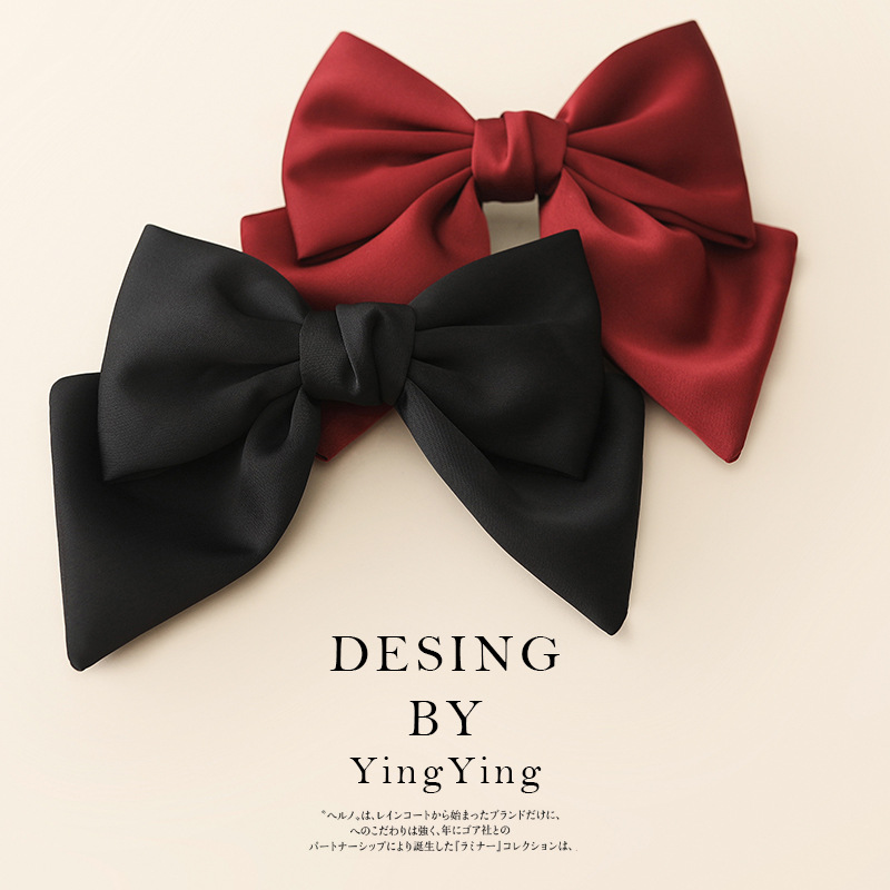 Fashionable Satin Bow Hair Clip Fashionable Satin Bow Hair Clip