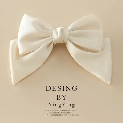 Fashionable Satin Bow Hair Clip Fashionable Satin Bow Hair Clip